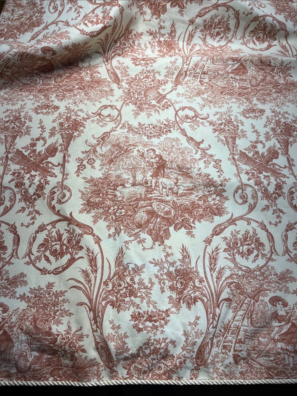 Curtain size 54x40
